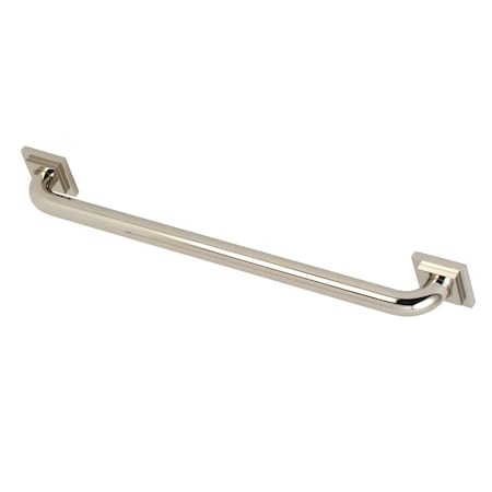 Claremont Contemporary Grab Bar, 26-13/16" L, Brass, Polished Nickel DR614246